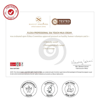 Flicka Silk Touch l Concentrate - Primer and Moisturizer
